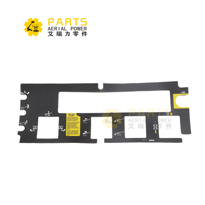 82281 82281GT Decal Plat Control Panel, Z80